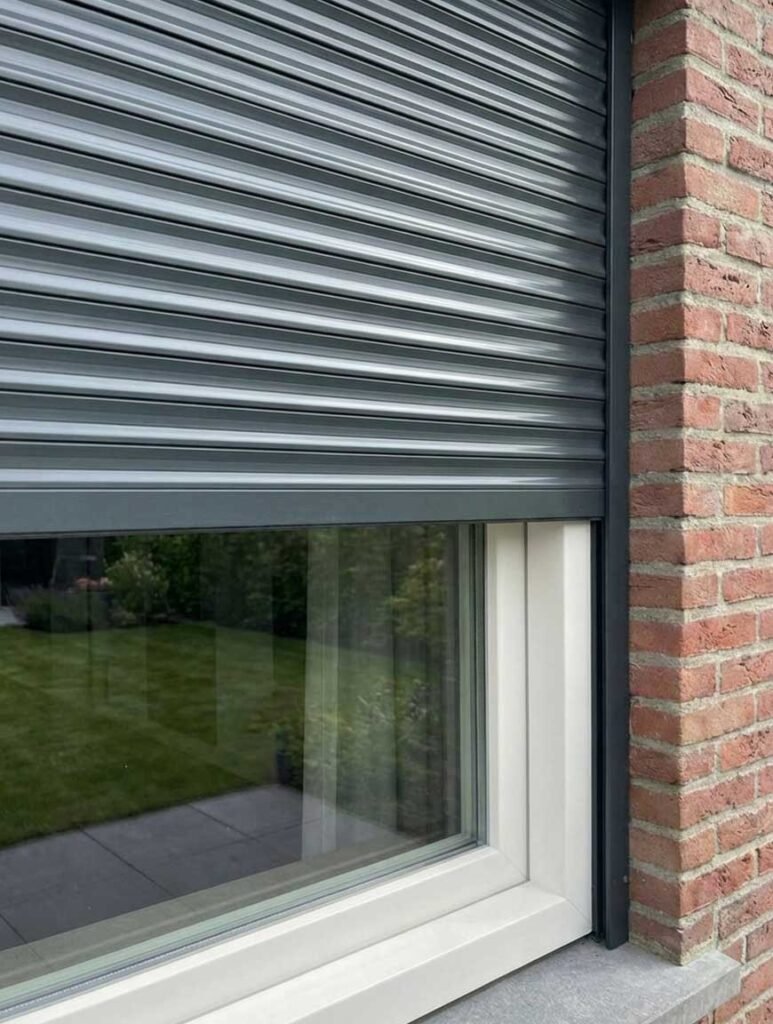 Het hart van het rolluik