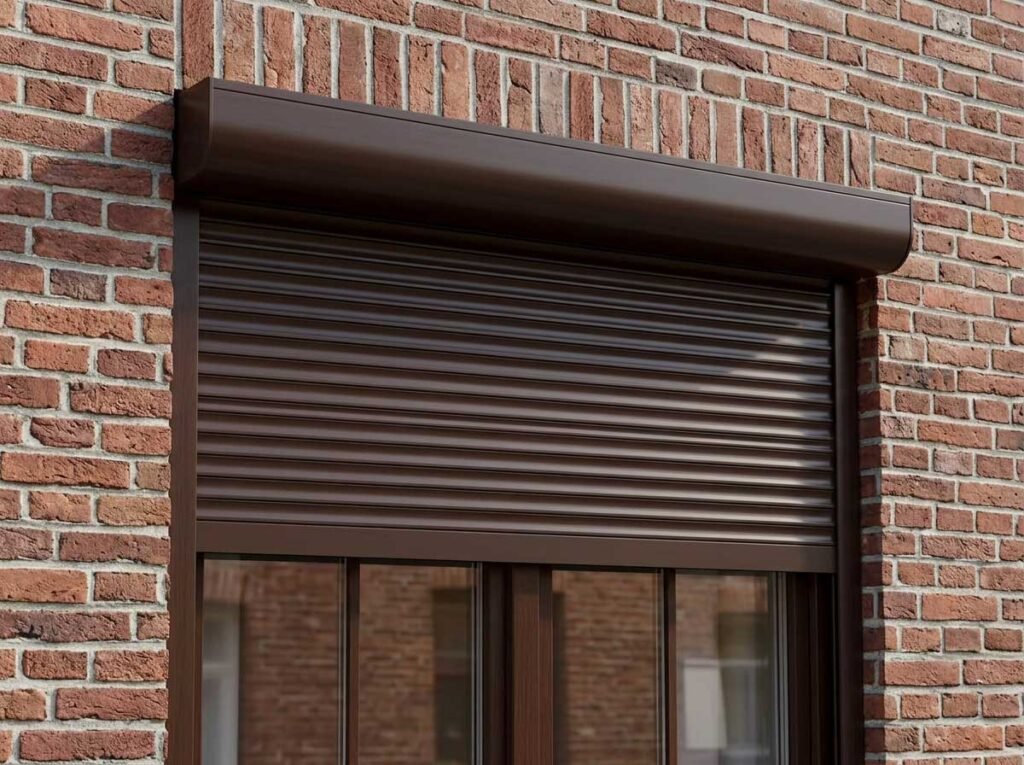 rolluik met handmatige bediening