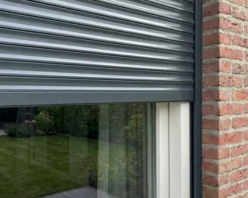 Het hart van het rolluik